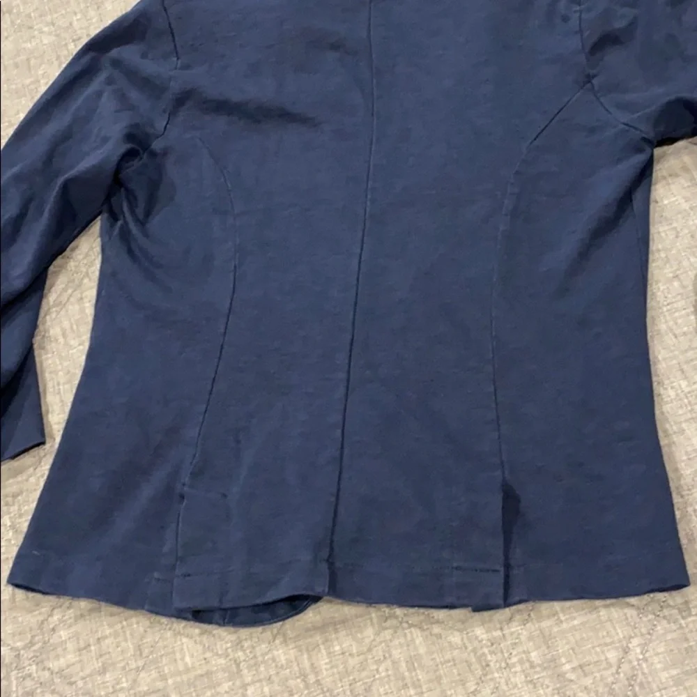 Lucky Brand Navy Casual Blazer EUC
